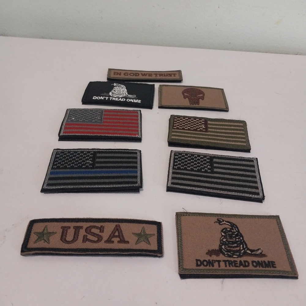 Usa Flag And Emblem Patch Set - image 4